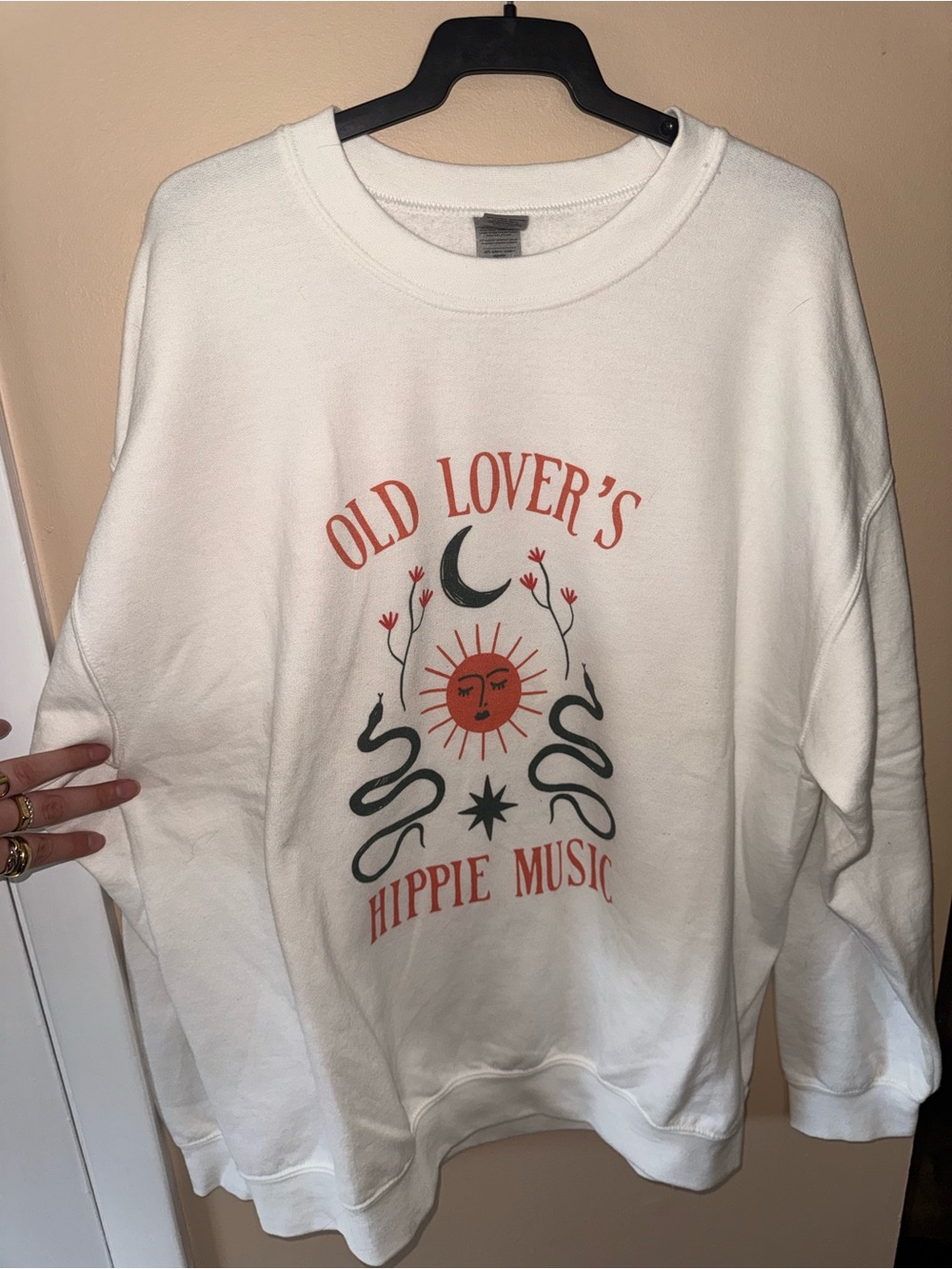 Old Lover's Hippie Music Graphic Sweatshirt - Harry Styles